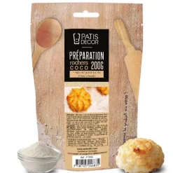 Cerf Dellier Préparations Pour Gâteaux*Preparation Pour Rocher Coco Patisdecor 200 G