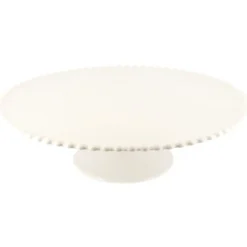 Presentoir Gateau En Ceramique Perles 31 Cm>Cerf Dellier