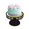 Presentoir Gateau Noir Broderie 18 Cm>Cerf Dellier New
