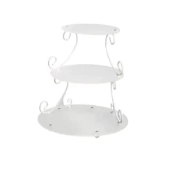 Presentoir Romantique 3 Plateaux Ovales>Cerf Dellier Clearance