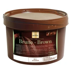 Cerf Dellier Glaçages Et Nappages*Pâte À Glacer Brune Barry 5 Kg