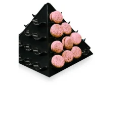 Pyramide À Macarons Noire Patisdecor><noscript><img width=