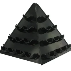 Pyramide À Macarons Noire Patisdecor><noscript><img width=