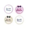 Ronds Chocolat Bonne Fete Maman Assortis (X 40)>Cerf Dellier Hot