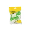 Rose Blanche Avec Feuilles (X 6)>Cerf Dellier Sale