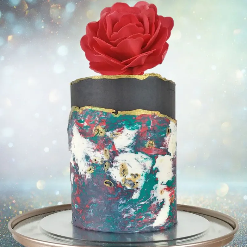 Rose Rouge Geante Azyme>Cerf Dellier Sale