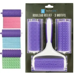 Rouleau Relief Pâte À Sucre 3 Motifs>Cerf Dellier Sale