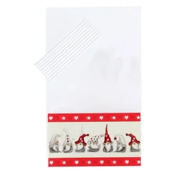 Sachets Bonbons Lutins + Liens 14 X 23 Cm (X10)>Cerf Dellier Hot