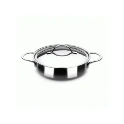 Sauteuse Avec Couvercle Inox>Cerf Dellier Outlet