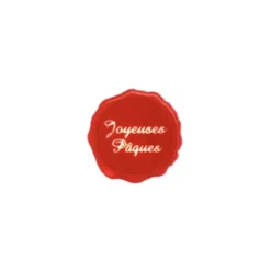Sceaux Joyeuses Pâques Chocolat Blanc (X 70) - Ddm 09/23>Cerf Dellier Clearance
