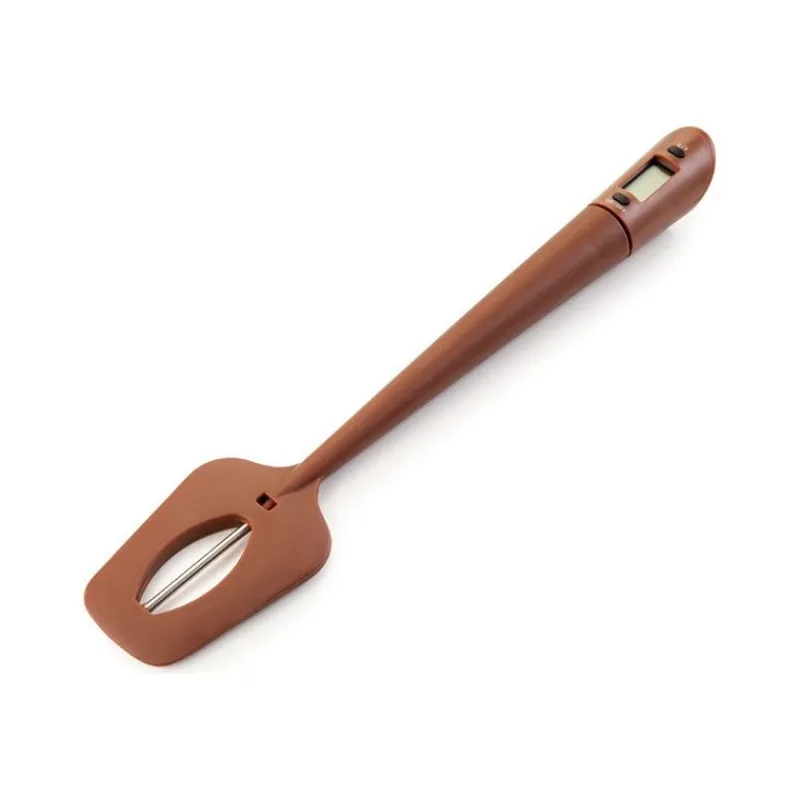 Cerf Dellier Spatules Et Racloirs*Spatule Thermomètre Silicone
