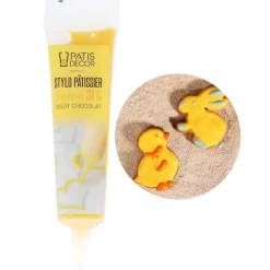 Stylo Patissier Jaune Gout Chocolat Patisdecor>Cerf Dellier Best