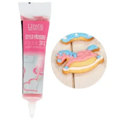 Stylo Patissier Rose Gout Chocolat Patisdecor>Cerf Dellier