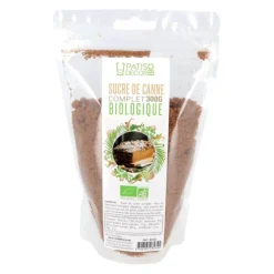 Cerf Dellier Bio*Sucre De Canne Complet Bio 300 G Patisdecor Bio