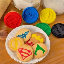 Cerf Dellier Emporte-Pièces Et Découpoirs*Tampons A Biscuit Silicone Justice League