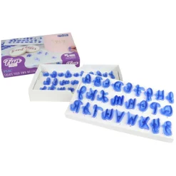 Tampons Embosseurs Alphabet Fun Fonts Pme (X52)>Cerf Dellier Best