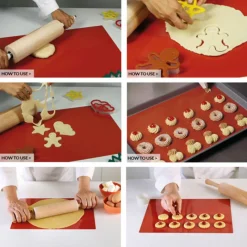 Tapis Patisserie Silicone Plein 60 X 40 Cm><noscript><img width=
