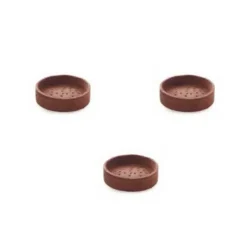 Cerf Dellier Prets A Garnir Sucrés*Tartelettes Trendy Chocolat Rondes Sucrees (X36)