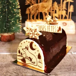 Transfert Chocolat Theme Noël Renard><noscript><img width=