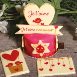 Transfert Chocolat Theme Saint Valentin>Cerf Dellier Sale