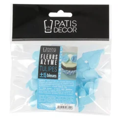 Tulipe Bleue En Azyme Patisdecor (X15)>Cerf Dellier Sale