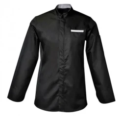 Veste Noire Manches Longues Raphi>Cerf Dellier Outlet