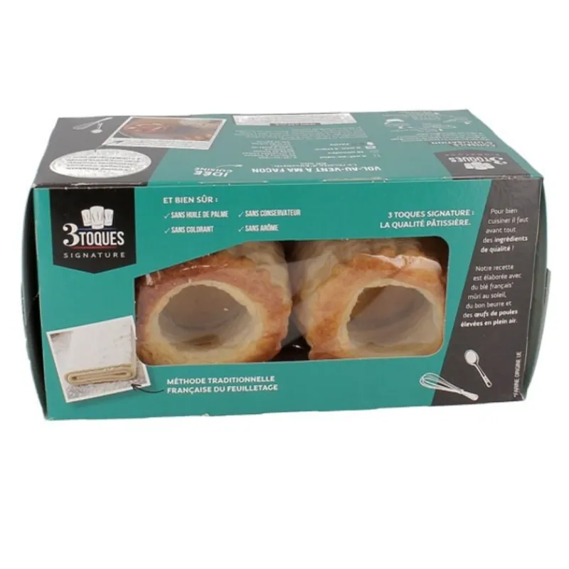 Cerf Dellier Prets A Garnir Salés*Vol-Au-Vent Au Beurre A Garnir (X4)