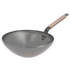 Wok Mineral B Bois 28 Cm De Buyer>Cerf Dellier Sale